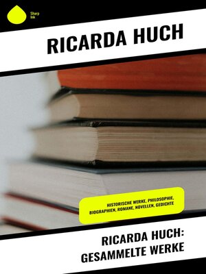 cover image of Ricarda Huch